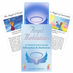 US Games Systems Angel Meditation Affirmations Kortos