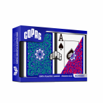 Copag 1546 Neoteric Poker Size Jumbo Index Žaidimo Kortos Dviguba Kaladė (Raudona Ir Žalia)