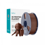 3D Spausdinimo Filamentas - Sunlu PLA+ 1,75 mm Auk&scaron;tos Patvarumo &Scaron;okoladas