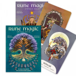 Dvasinės Kortos - Rune Magic Oracle 24 Kortos su Gidu 15.2 x 20.1 x 2.8 cm