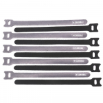 Priedas - Caruba Fast Fixer S Pro 1 Velcro Binders 20cm Juoda