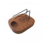 Kvepalų Laikiklis - Hamsa Palo Santo Teak Medis 15x10x7 cm