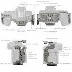 Kamera - SmallRig 4977 HawkLock Quick Release Cage for Canon EOS R5 Mark II