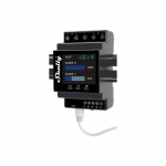 I&scaron;manusis namų prietaisas - Shelly Pro Dual Cover PM DIN Rail Controller 16A Wi‑Fi