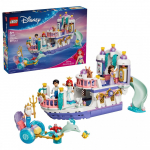 Žaislų Rinkinys - LEGO Disney 43299 Ariel's Royal Wedding Boat 519 Pieces, 4 Minifigures, Multicolor