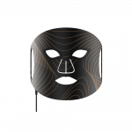 Sveikata ir Asmeninė Priežiūra - Lunni LED Veido Kaukė 7 Spalvos, Artimoji Infraraudonoji, 100 LED Lustų, Juoda