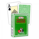 Modiano Texas Poker Hold Em Jumbo Index Žaidimų Kortos (&Scaron;viesiai Žalios)