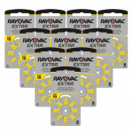 Baterijos Klausos Aparatams Rayovac Extra 10 80 Vnt.