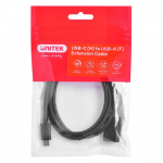 USB Adapteris - Unitek C476BK 1M 10Gbps 60W