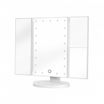 Kosmetinis Veidrodis - Humanas HS-ML04 LED Ap&scaron;vietimas 21 Reguliuojamas Didinimas Baltas