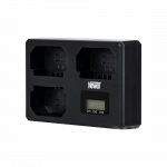 Įkroviklis - Newell TT-USB-C Triple-Channel Charger for NP-FZ100 Black