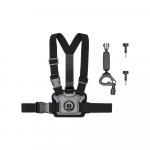 Dviračio Laikiklių Rinkinys - DJI Osmo Action Dviračio Laikikliai Su Vairo Ir Krūtinės Laikikliu - Juoda