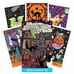 US Games Systems Halloween Deck Book Set Taro Kortų Ir Knygos Rinkinys