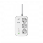 I&scaron;manusis Maitinimo Pritaisas - Newell Power Office WiFi PD 30W 3 Lizdai 4 USB Prievadai