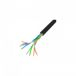 LAN Kabelis - Lanberg 100 Mb/s 305 m, Juodas