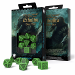 COC The Outer Gods Cthulhu Kauliukų Rinkinys Žalios Ir Juodos Spalvos