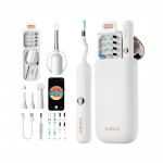 Sveikata ir asmeninė priežiūra - Bebird EarSight Plus R37R ausų valymo prietaisas su HD kamera, belaidis, baltas
