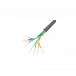 Tinklo Kabelis - Lanberg 100MB/s 305M Geltonas