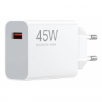 Įkroviklis - Xiaomi BHR07SLEU 45W Greito Įkrovimo AC Adapteris USB Power Delivery Baltas
