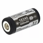Baterija - 16340/R-CR123 3.7V 650mAh Li-ion su Apsauga