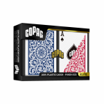 Copag 1546 Elite Poker Size - Jumbo Index Žaidimų Kortos Dviguba Kaladė (Raudonos ir Mėlynos)