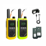 Radijo Stotelė - Baofeng BF-T17 16 Kanalų 400-470 MHz 1500 mAh Geltona