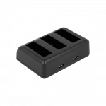 Įkroviklis - Newell SDC-USB Trijų Kanalų Įkroviklis BCX204 Baterijoms Juodas