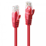 Tinklo Kabelis - LINDY Cat.6 U/UTP Tinklo Kabelis, RJ45, M/M, 250MHz, 5 m, Raudonas