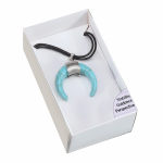 Lo Scarabeo Teal Magnesite Amuletas Pakabukas
