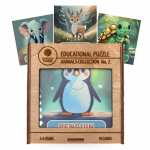 Fantasy Puzzles Lavinamoji Dėlionė I&scaron; Medžio (Gyvūnų kolekcija nr. 2) (EN)