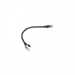 Tinklo Kabelis - Lanberg PCU6-10CC-0025-BK Cat6 U/UTP 250 MHz 24 AWG Juodas