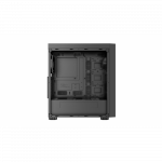 Kompiuterio korpusas - Gembird Fornax K500 Midi Tower ATX, palaiko ITX/micro ATX/E-ATX, juodas