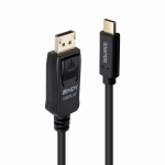 Adapteris - 2m USB Type C į DisplayPort 4K60 21.6Gbps