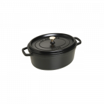 Indai - ZWILLING STAUB LA COCOTTE 5.5L Ovalus Ketaus Casserole Juodas