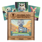 Fantasy Puzzles Lavinamoji Dėlionė I&scaron; Medžio (Gyvūnų kolekcija nr. 1) (EN)