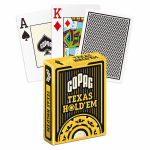 Copag Texas Holdem Pokerio Kortos (Juodos)