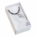 Lo Scarabeo White Magnesite Amuletas Pakabukas