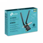 Tinklo Adapteris - TP-LINK Archer TX10E Wi-Fi 6 AX900 Dual-Band Bluetooth Juodas