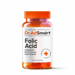 FOLIC ACID Folio rūg&scaron;tis, 60 kapsulių