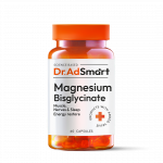 MAGNESIUM BISGLYCINATE Magnio bisglicinatas, 60 kapsulių