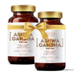 1+1 Ashwagandha (A&scaron;vaganda), KSM-66 90 kapsulių