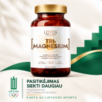 TRI-MAGNESIUM Magnis, 90 kapsulių