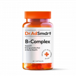B-COMPLEX B grupės vitaminų kompleksas, 60 kapsulių
