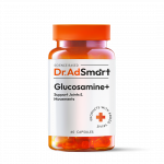 GLUCOSAMINE+ Gliukozaminas, 60 kapsulių