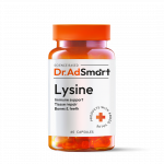 LYSINE Lizinas, 60 kapsulių