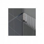 Profilis, aliuminis anoduotas, poliruotas chromuotas, h 10 mm, L 2,7 m