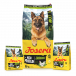 Josera High Protein Chicken sausas pa&scaron;aras &scaron;unims su pauk&scaron;tiena 12,5kg