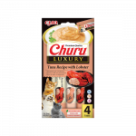 Churu Luxury kreminis skanėstas su tunu ir omarais katėms, 4 vnt.