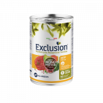 Exclusion Mono Protein Mediterraneo konservuotas pa&scaron;aras &scaron;unims su jautiena 400 g