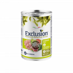 Exclusion Mono Protein Mediterraneo konservuotas pa&scaron;aras &scaron;unims su vi&scaron;tiena 400 g